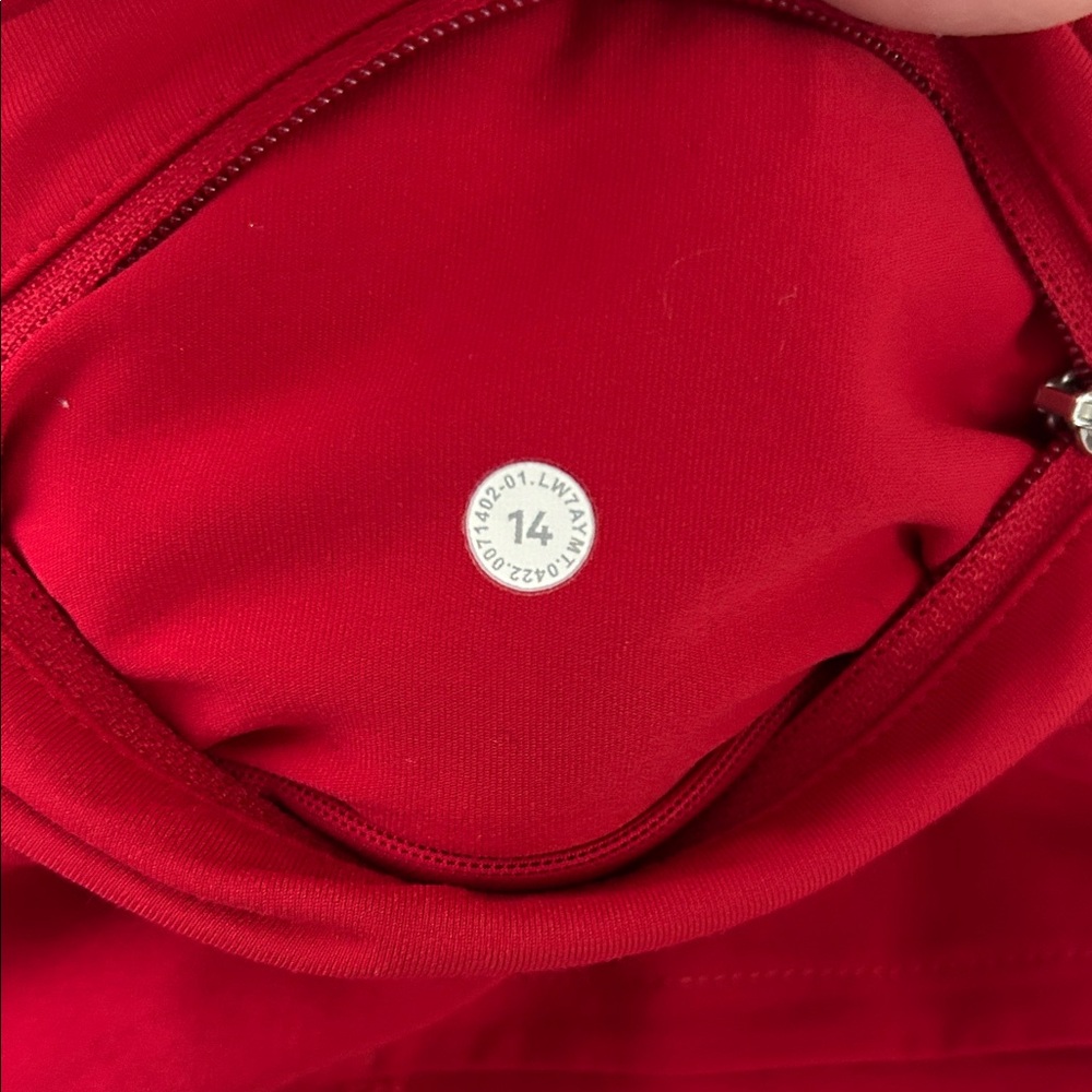 lululemon athletica Red Athletic Shorts - Picture 3 of 3